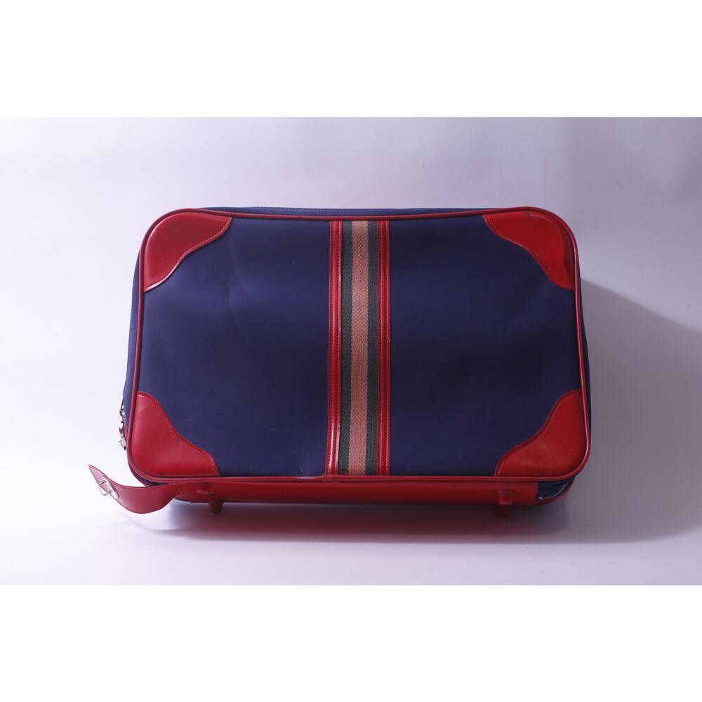 Airway Industries Suitcase, Blue Red, Children's Luggage, Stylish ~260122-WH O-
